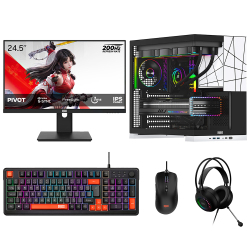 Dragos DRx9451 Ultra 5 225F 16GB DDR5 512GB NVMe 12GB Gigabyte RTX5070 24.5 İnç 200Hz 1ms Oyuncu Oem Paket