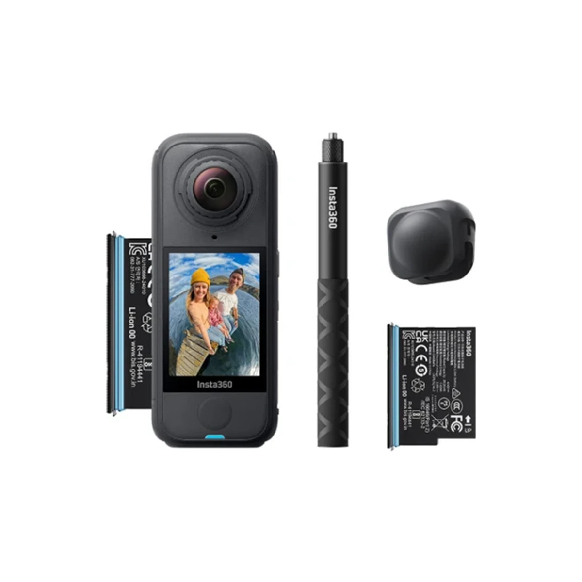 X4 Air 8k 360° Aksiyon Kamerası Starter Bundle FlowState Görüntü Sabitleme Özelliği