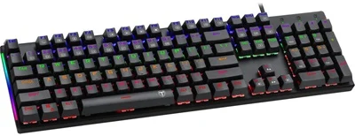 T-Dagger Naxos T-TGK310-BL Rainbow RGB Türkçe Kablolu Mekanik Gaming Klavye
