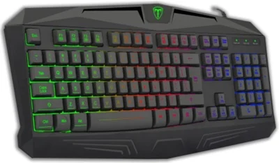 T-Dagger Tanker T-TGK106 Rainbow RGB Türkçe Kablolu Membran Gaming Klavye